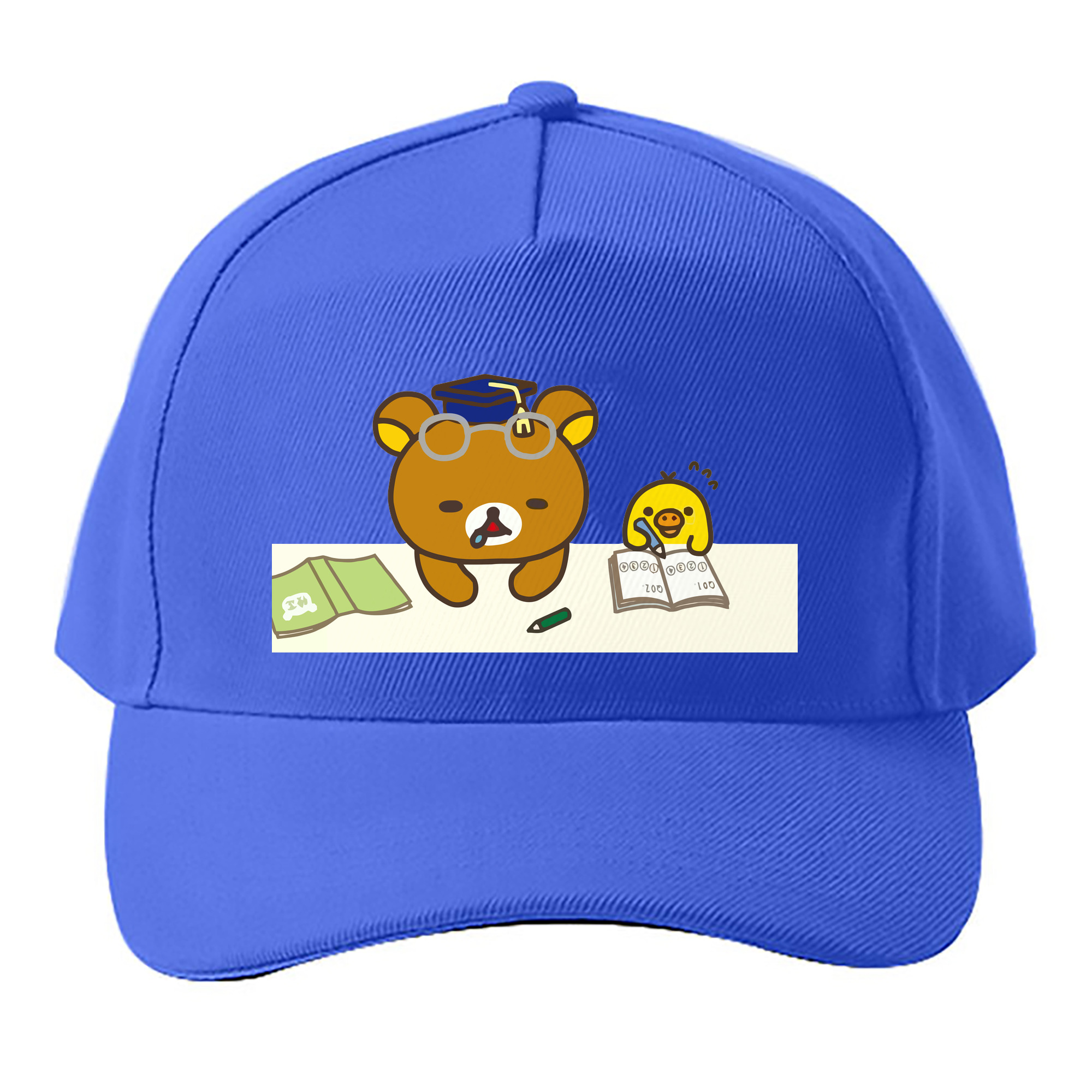 （画像用） リラックマ リラックマ キイロイトリ Rilakkuma Korilakkuma Kiiroitori ベースボールキャップ 綿100％ 男女兼用 帽子 スポーツ